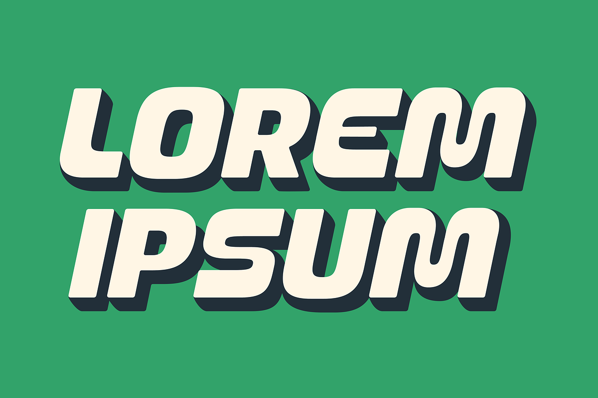Turbeau — Retro-futuristic font, a Font by SimpleBits® (Photo 5 of 7)