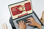 Coffee Shop Website Landing Page, a Landing Page Template by Glyphminds Studios (Thumbnail 3 of 3)