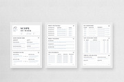 Scope Of Work | MS Word & Indesign, a Stationery Template by design_hut (Thumbnail 2 of 7)