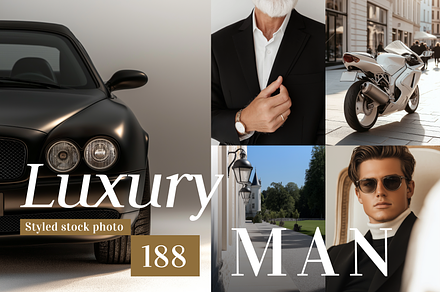 Luxury Man - 188 Images Bundle, a Beauty & Fashion Photo by Digital Blood