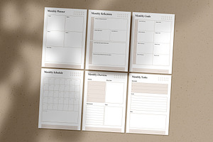 Brandable Planner Templates