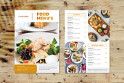Restaurant Menu Template, a Brochure Template by Jiwstudio (Thumbnail 1 of 3)