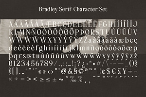 Bradley - Elegant Serif Font