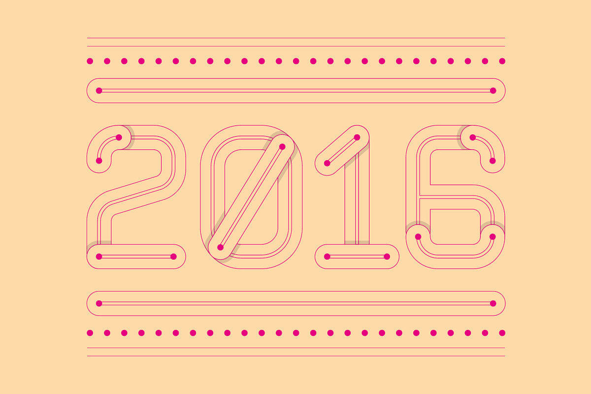 Compact Line Typeface preview 2