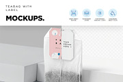 Tea bag Mockup, a Product Mockup by megostudi0 (Thumbnail 5 of 7)