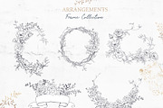 Rich Botanicals & Monograms, a Texture Illustration by Pink Ocean (Thumbnail 3 of 17)