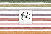 Pastel Earth Stripes Repeat File, a Pattern Graphic by OwlAndFern (Thumbnail 1 of 16)