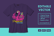 Tropical Attitude, an Animal Illustration by Mangustudio (Thumbnail 2 of 3)