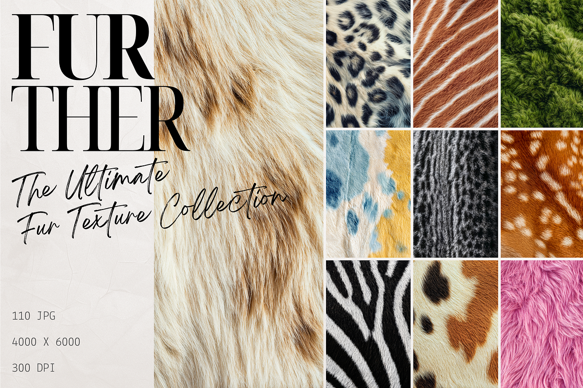 FURther: The Ultimate Fur Collection, a Background Graphic by Anastasiia VNSK (Photo 1 of 12)