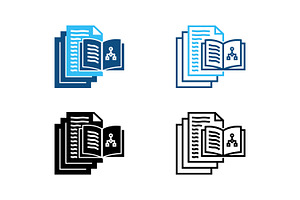 Document Management Icon Set