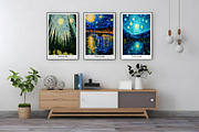 Art Poster Inspired by Van Gogh, a Decorative Illustration by Vibrand Studio (Thumbnail 12 of 12)