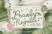Pearlyn, a Handwritten Font by maghrib (Thumbnail 1 of 10)
