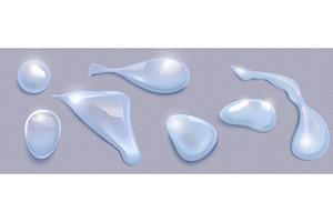 Clear gel drops set, an Object Illustration by art PVP - market