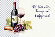 French Vibes Clipart, an Object Graphic by Anna Design Studio (Thumbnail 6 of 9)
