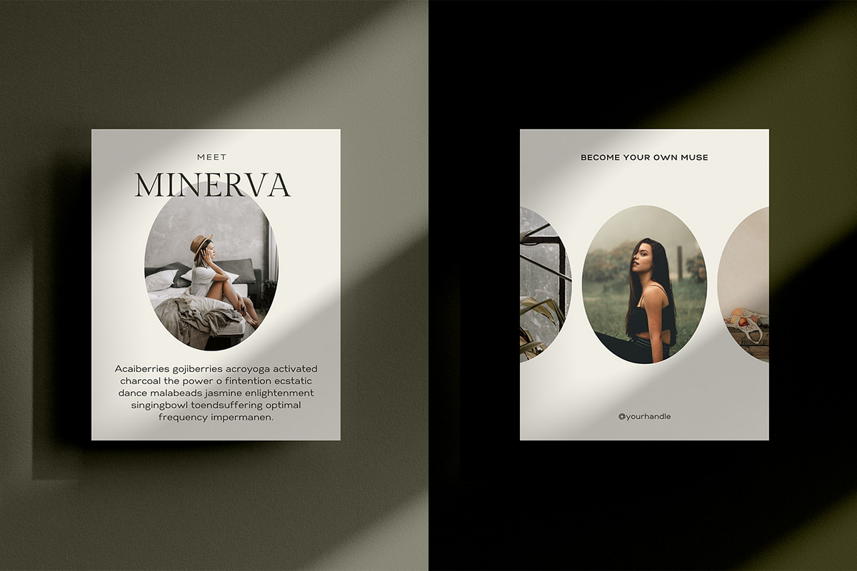 50 Canva Instagram Templates, a Social Media Template by Glo Design Studio (Photo 6 of 10)
