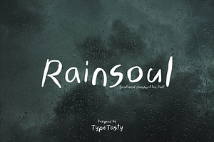 Rainsoul – Handwritten Font