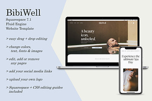 BibiWell Website Template