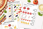 Pizza Activity Book for Kids, an Education Illustration by Sunshine Art (Thumbnail 4 of 6)