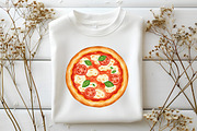 Watercolor Pizza Clipart, an Illustration by Libby Wishes (Thumbnail 3 of 4)