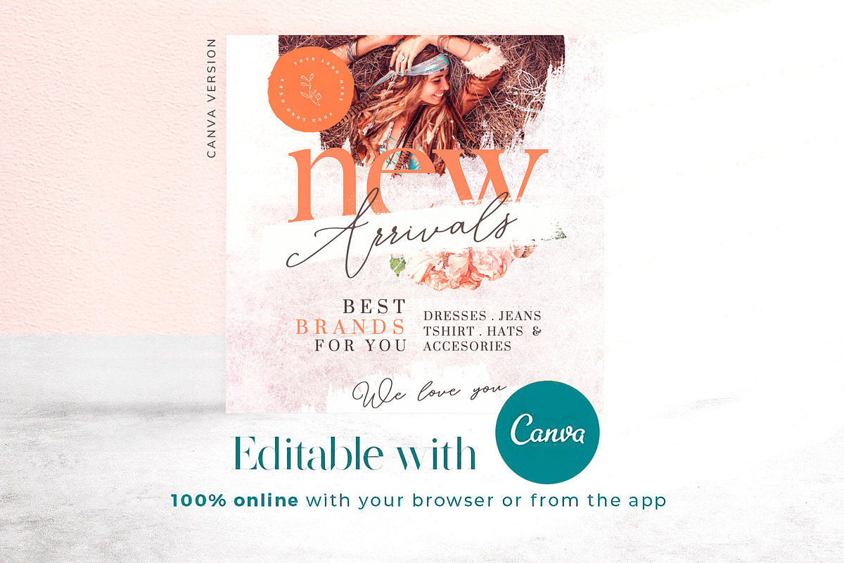 New Arrivals Social Media Pack, a Social Media Template by Touringxx Creative Studio (Photo 8 of 8)