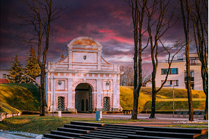 Parnu, Estonia. View Of Tallinn Gate, an Architecture Photo by Our Amazing World
