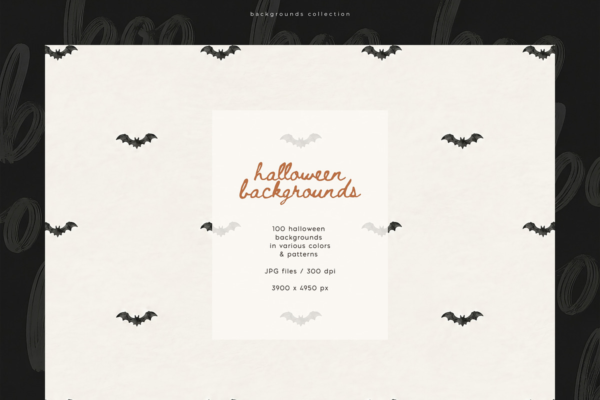 100 Halloween Backgrounds, a Background Graphic by PeDe Designs (Photo 2 of 19)