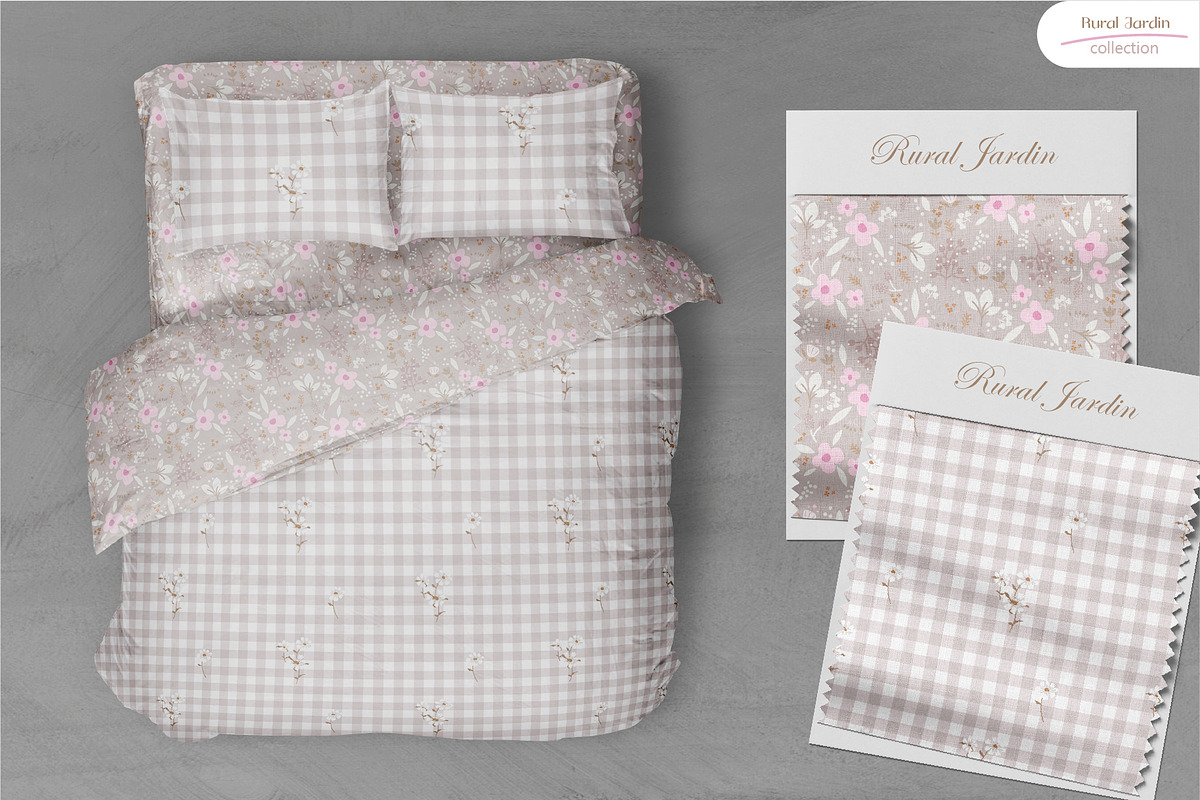 Rural Jardin – Floral Patterns, a Pattern Graphic by InaCorart (Photo 6 of 10)