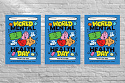 World Mental Health Day Flyer Set, a Flyer Template by Aiyari Graphic (Thumbnail 3 of 3)