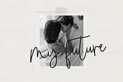 Morning blue sky, a Handwritten Font by cocodesign (Thumbnail 5 of 8)
