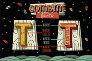 Wakiki Layered Typeface + Bonus, a Sans Serif Font by Drizy (Thumbnail 4 of 9)