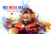 Mix Media Art PS Action, an Action Add-On by MRI STUDIO (Thumbnail 1 of 12)