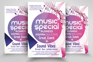 Music Special Night Flyer