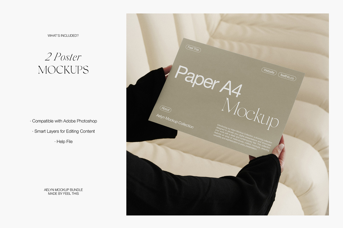 iPhone, MacBook, & Poster Mockups, an iPhone Mockup by Feel This (Photo 12 of 15)