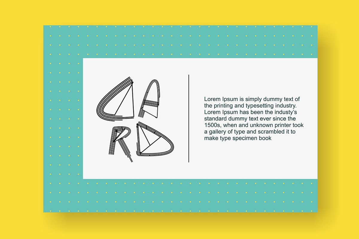 Gefan Font preview 3