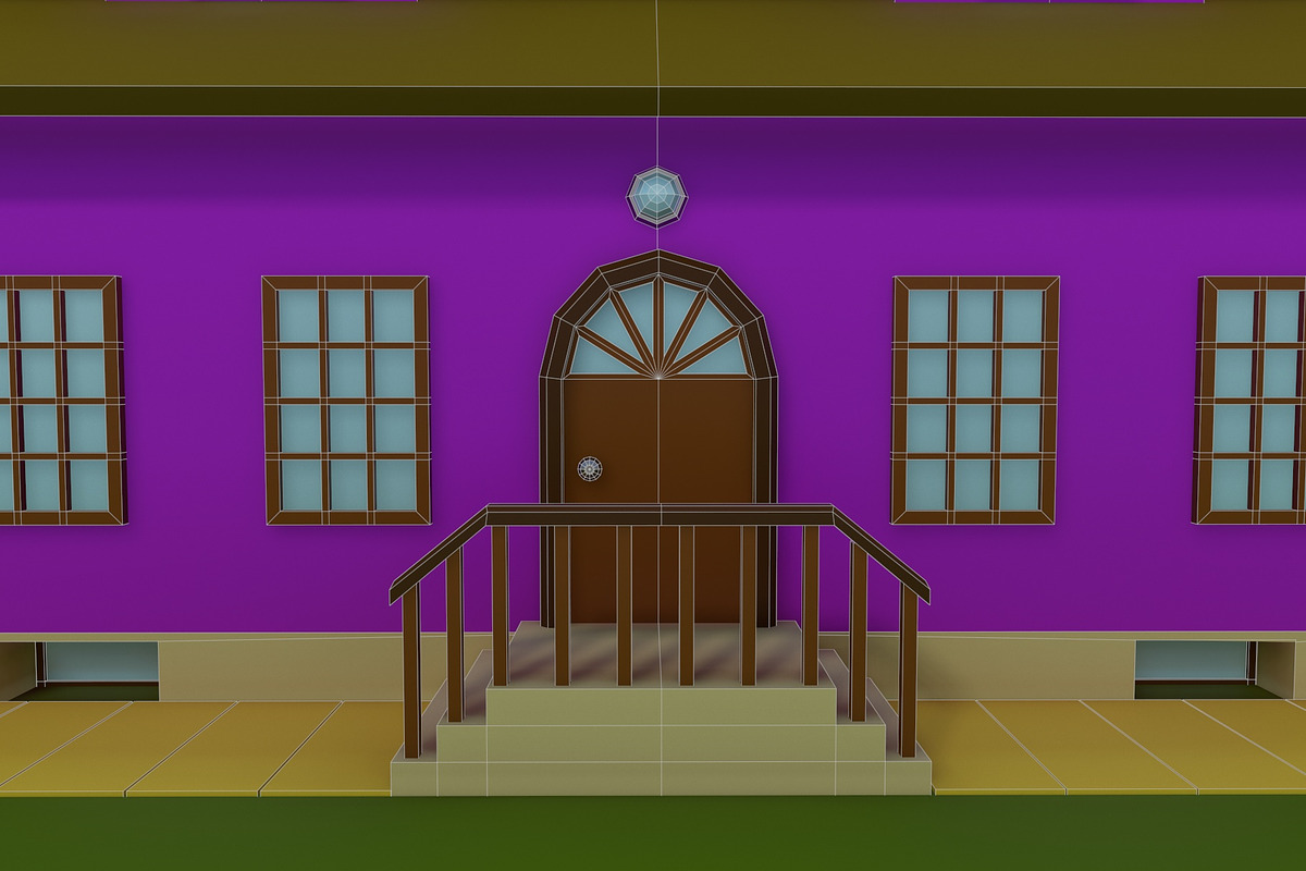 Low Poly House 2, an Architecture 3D Model by Midgardians (Photo 11 of 14)