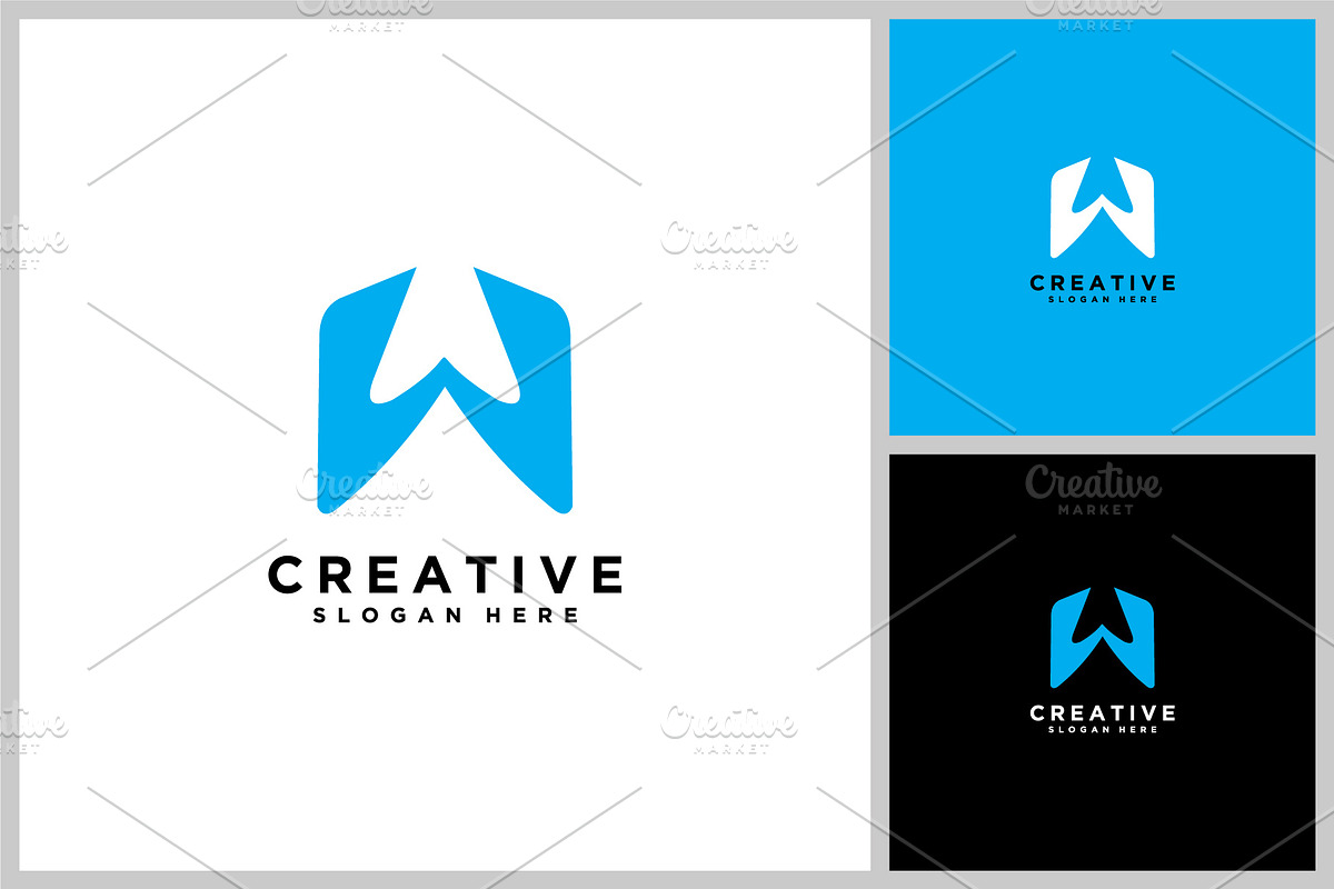 w letter vector, a Branding & Logo Template by quadrazo