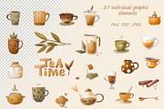 Cutte cups, digital elements, a Food Illustration by Izobova (Thumbnail 2 of 6)