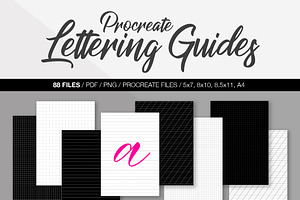 Procreate Lettering Guides