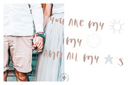 M O O N, a Sans Serif Font by Blossom (Thumbnail 4 of 14)