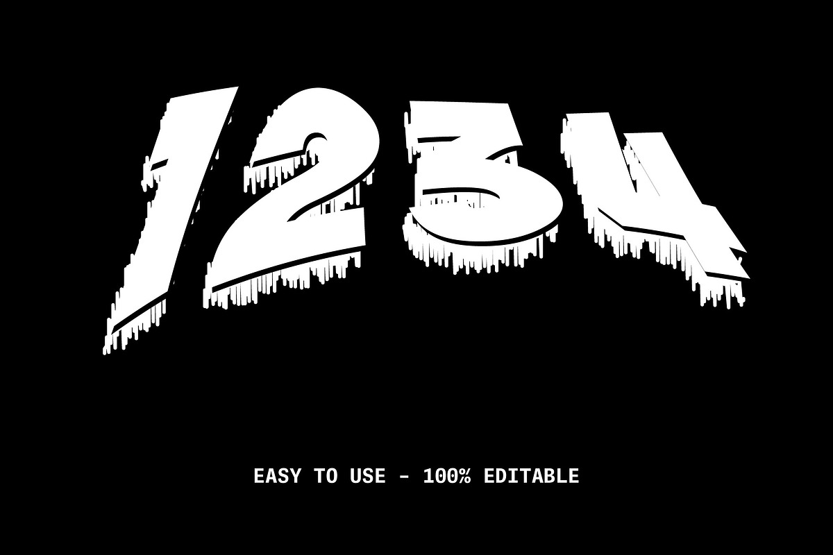 Drip Style Text Effect preview 2