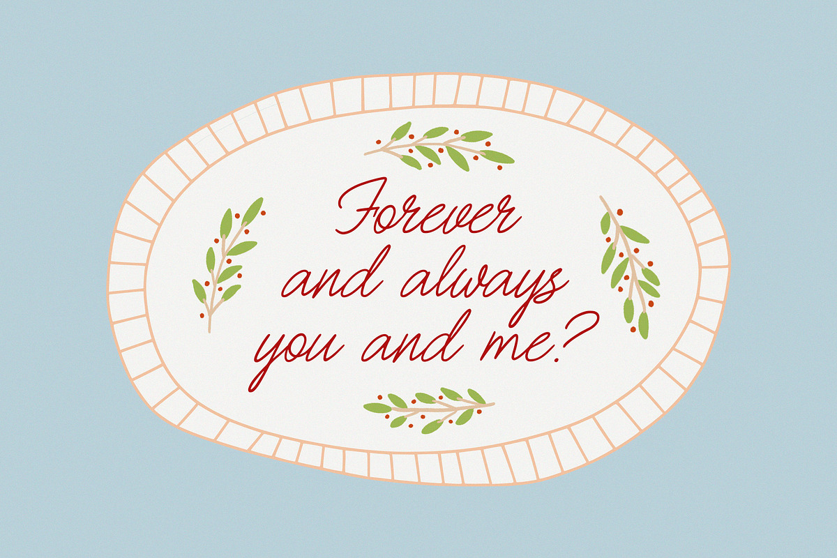 Real Love Wedding Font Duo, a Handwritten Font by AnMark (Photo 5 of 13)