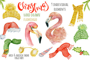 Christmas Pink Flamingo Creator