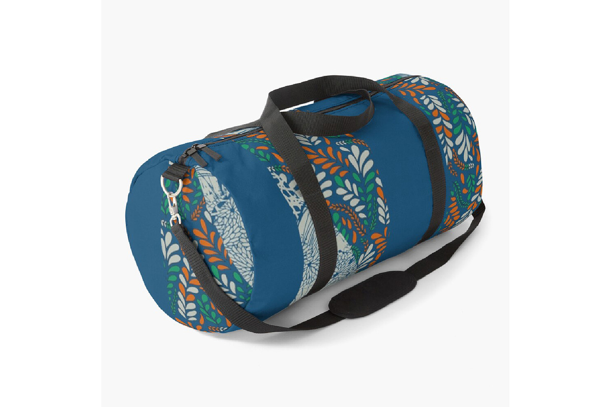 Edge of Botanica – Multi-Stripe, a Texture Illustration by kraalikaacreations (Photo 4 of 11)