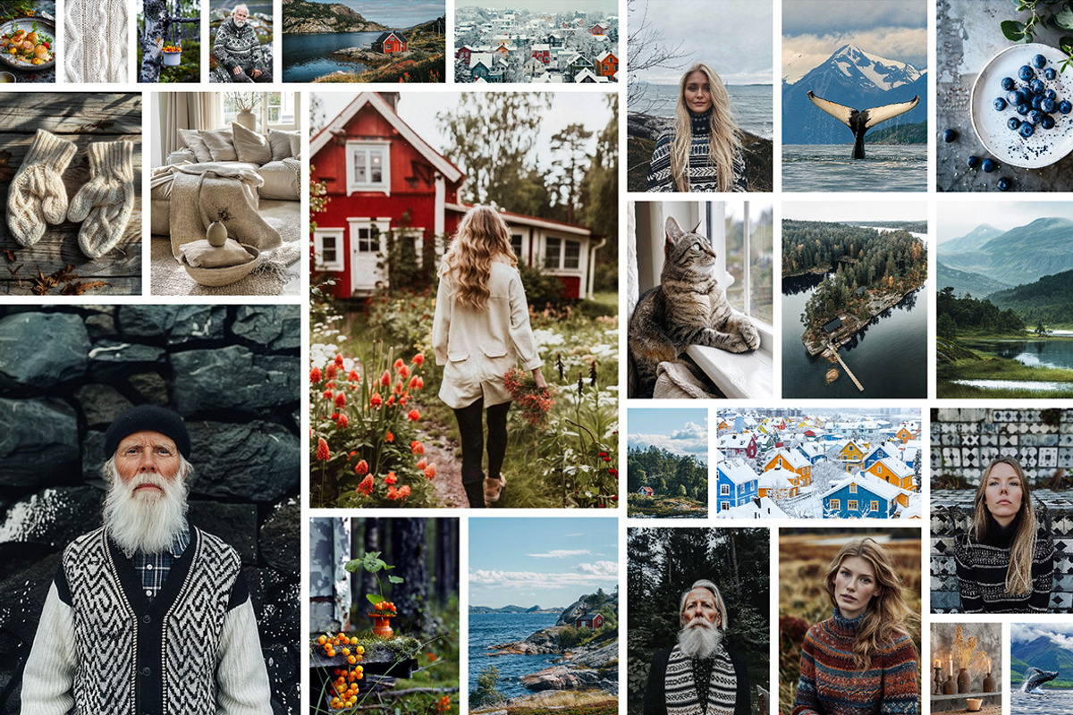 278 Nordic Lifestyle images, a Nature Photo by Handmadefont (Photo 7 of 25)