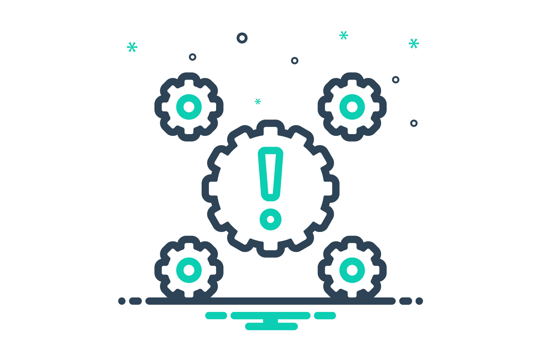 Significant exclamation markmix icon, an Icon by Creative priyanka