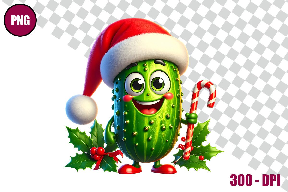 Christmas Pickles Clipart Bundle, a Decorative Illustration by taramija (Photo 25 of 26)