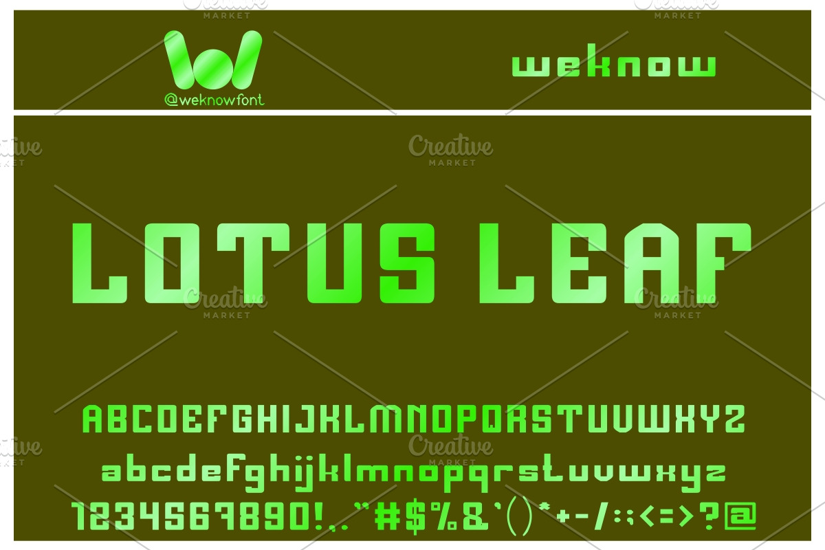 my golden star font, a Font by weknow (Photo 5 of 5)