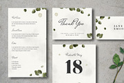 Leaves Wedding Invitation Suite, an Invitation Template by Vynetta (Thumbnail 4 of 5)