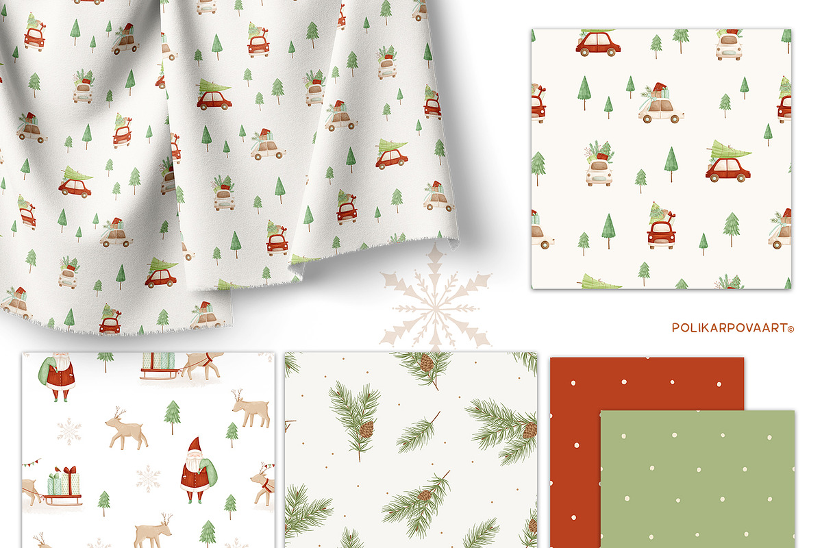 Magical Christmas - kids collections, a Seasonal Illustration by polikarpovaart (Photo 10 of 20)