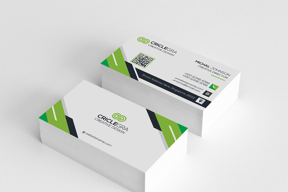 Corporate Business Card, a Business Card Template by GenerousArt (Photo 5 of 5)